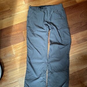 Prana Men's Stretch Zion Pants-dark grey